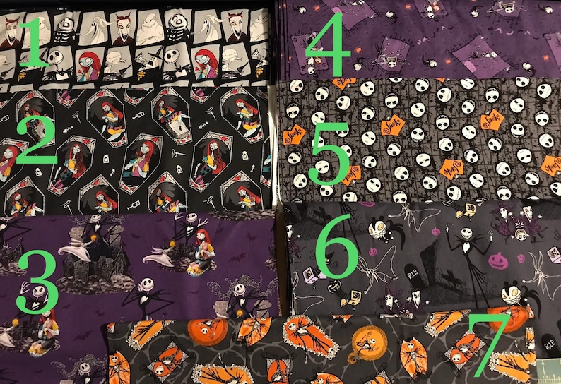 Personalized diaper/tote bag with lots of pockets made with Nightmare before Christmas Jack Skellington fabric image 4