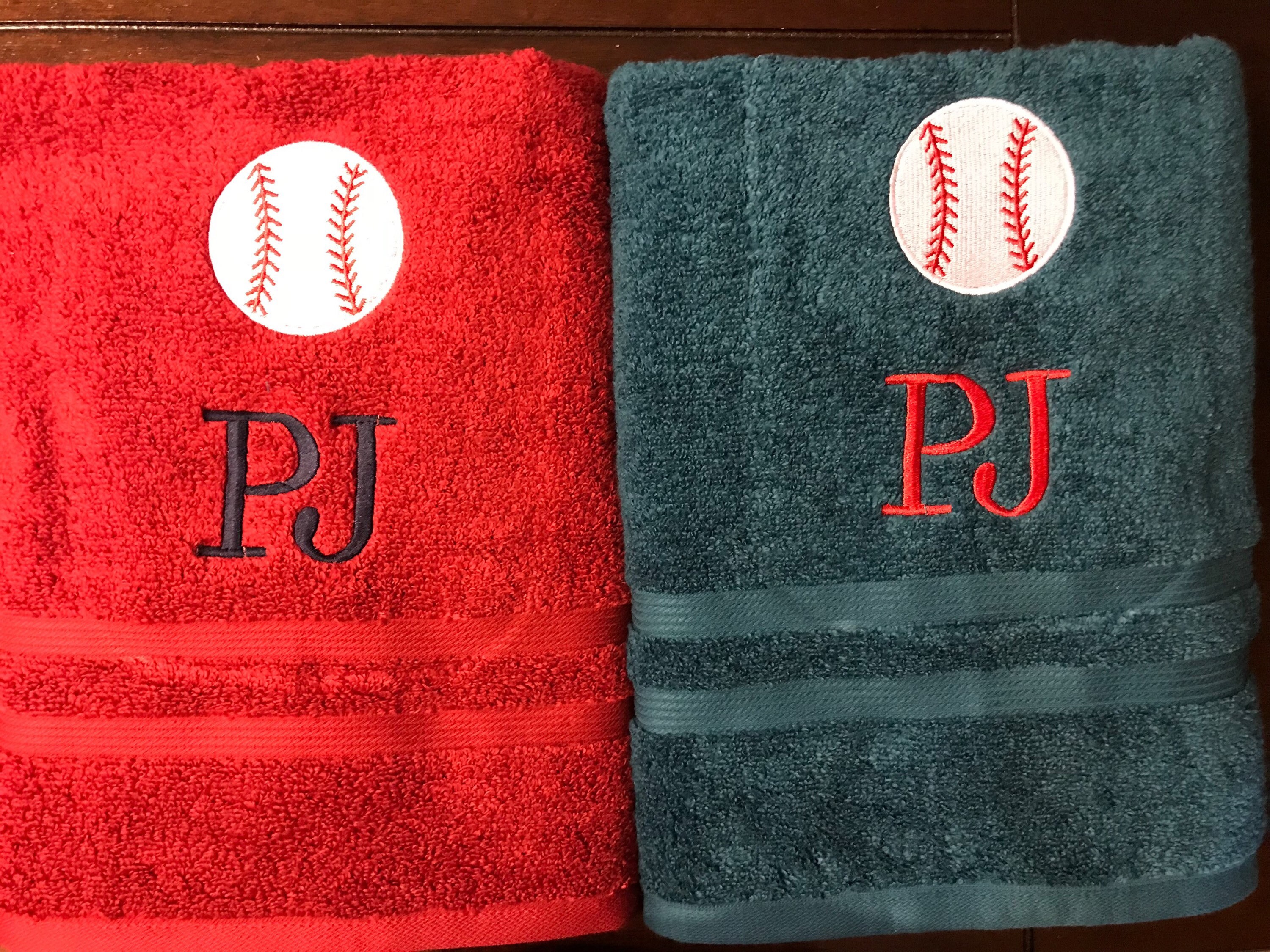 Baseball Towels/softball Towel/ Sports Towels/team Towels/ Etsy UK