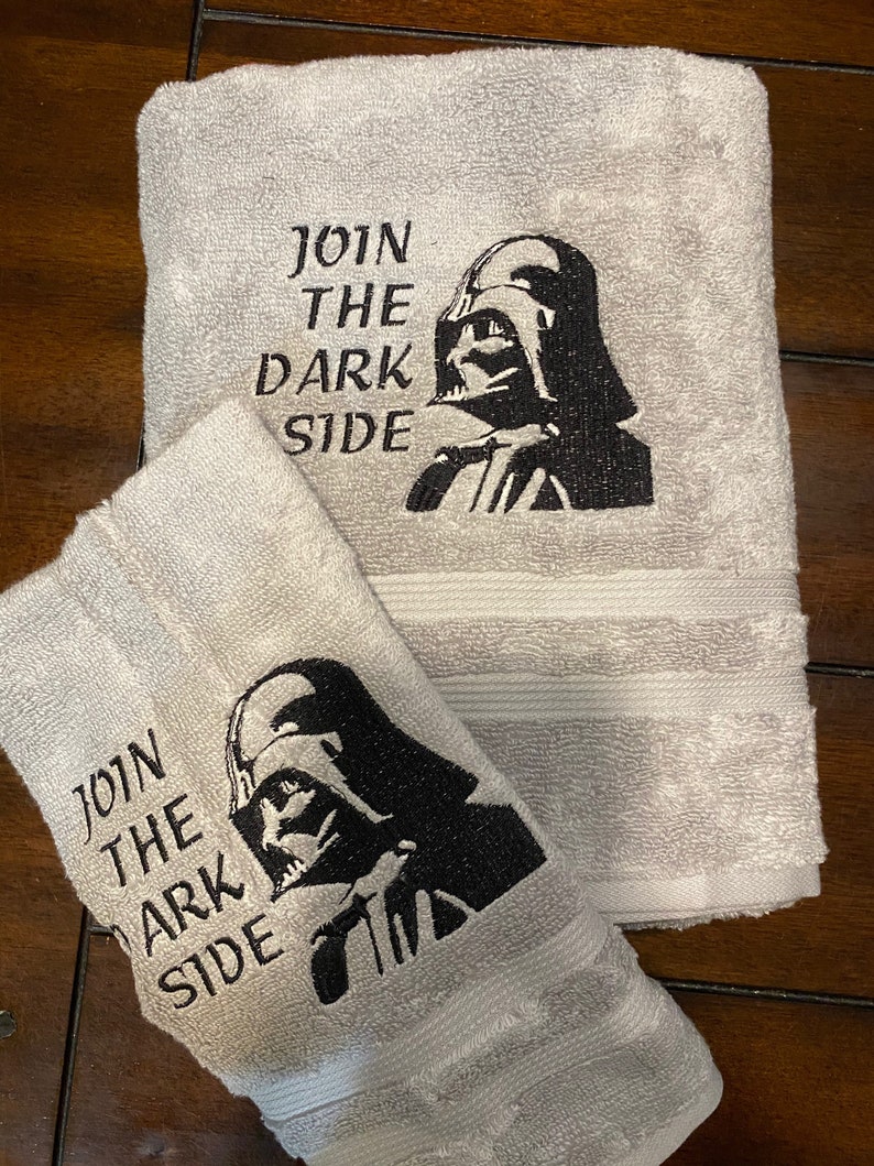 towel set with Star Wars you choose which symbols image 9