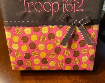 Personalized Girl Scout tote bag/Girl Scout diaper bag/Girl Scout  gift