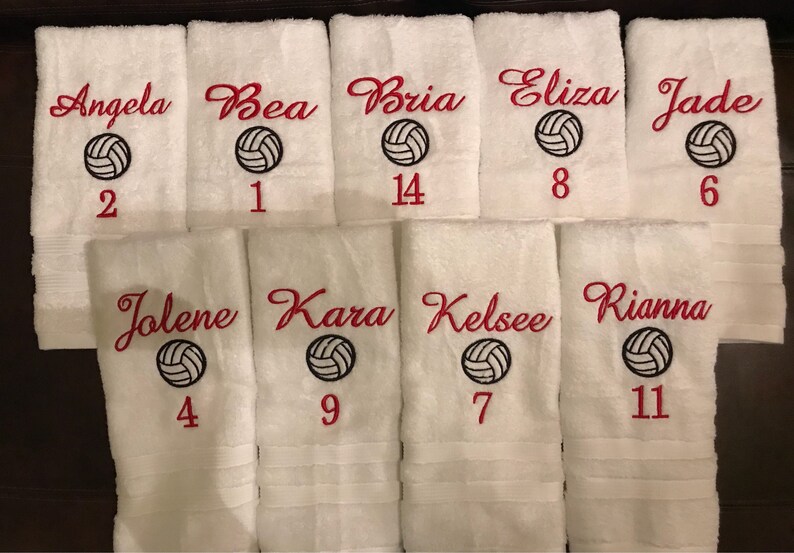 Football Towel/ Sports Towel/team Towel/personalized Bath Etsy