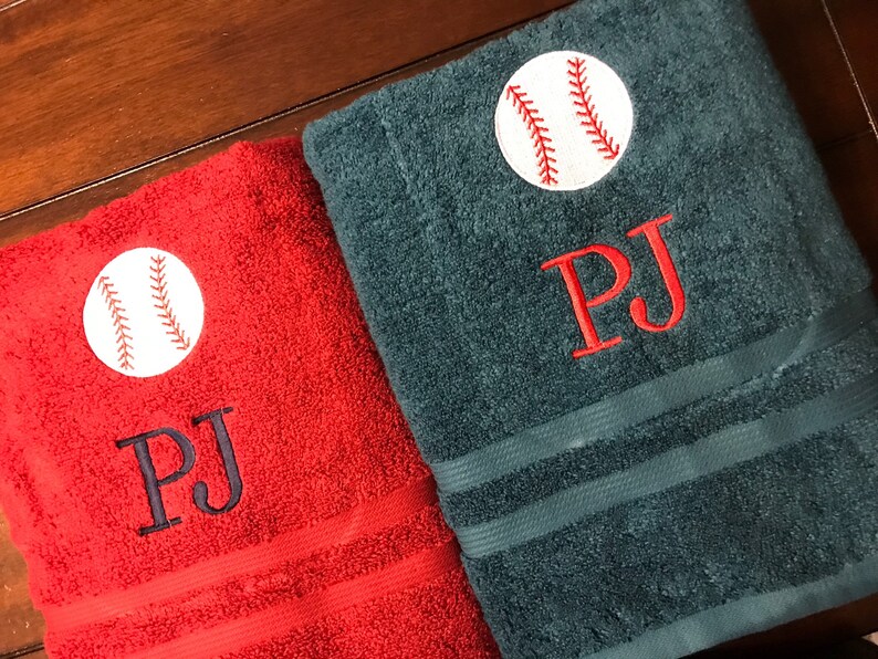 Baseball Towels/softball Towel/ Sports Towels/team Towels/ Etsy