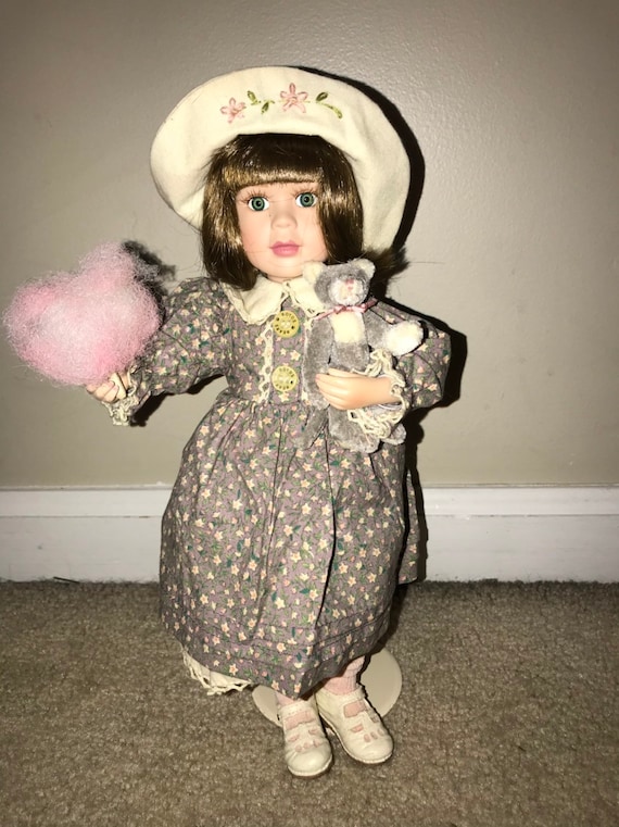 cat porcelain doll