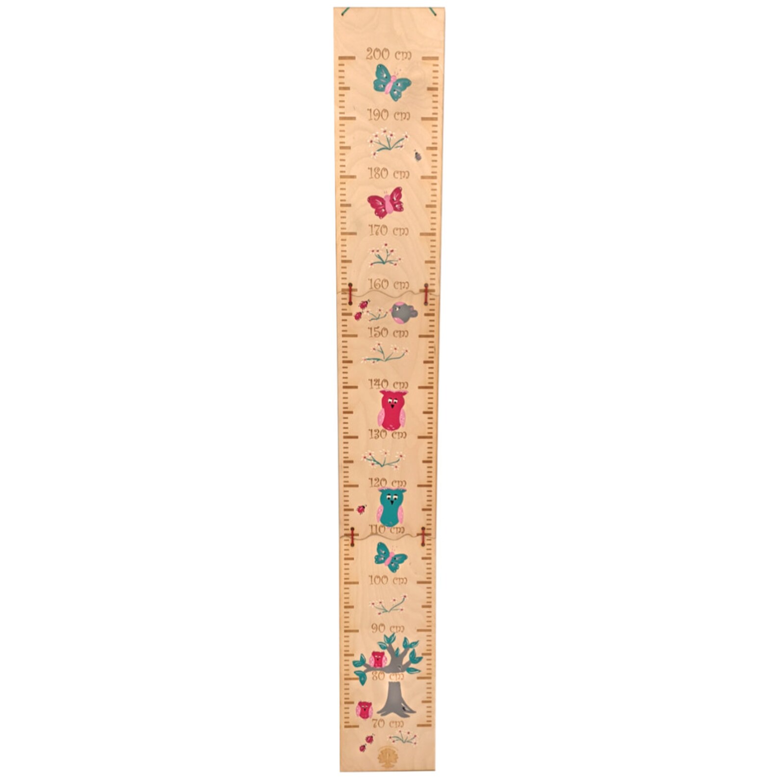 Measuring Bar 2 Meter Measuring Bar Name Letters Wood Etsy