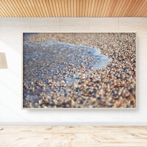 Wave and Shells Israeli Holy Land Beach Coastal Photography