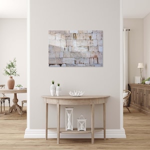 Jewish Kotel Wall Art - Stones of Western Wall - Morning at the Jerusalem Kosel Wailing Wall