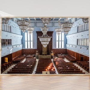 Belz Hasidic Great Synagogue in Jerusalem