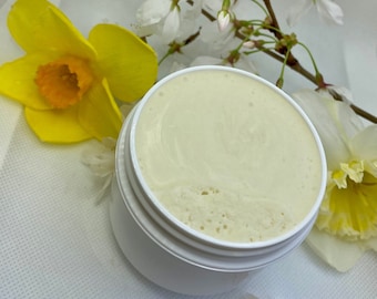 Ghee based Ayurvedic Cream with honey and Jasmine essential oils, Jasmine body butter