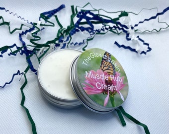 Wintergreen Muscle Rub Cream: Organic Beeswax Pain Relief Balm
