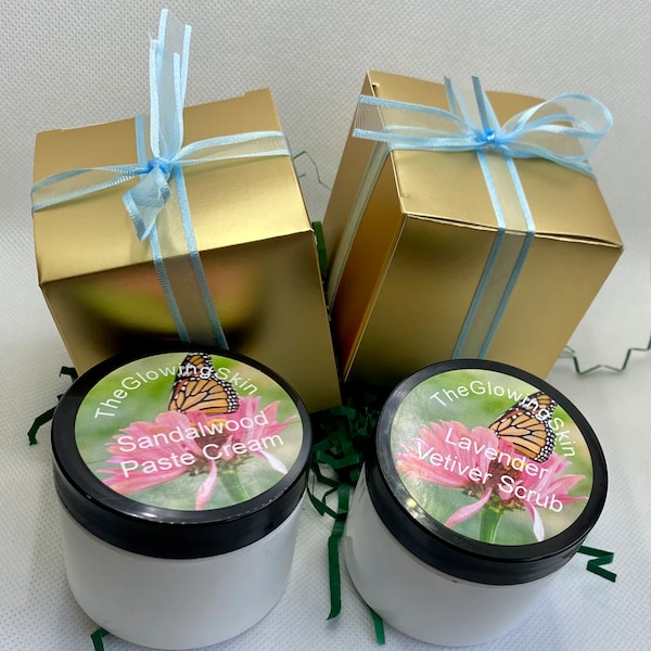 Stocking stuffers - Trial Sample pack - butter - cleanser - deodorant - scrub - Mothers day Gift