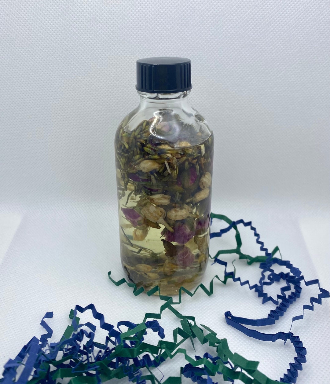 Lavender Rose Jasmine Body Oil for Dry Skin Floral Essential - Etsy