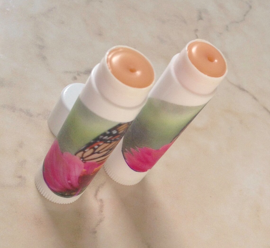 Ghee Lip Balm 2 Lip Balm Tubes Organic Beeswax Shea Etsy