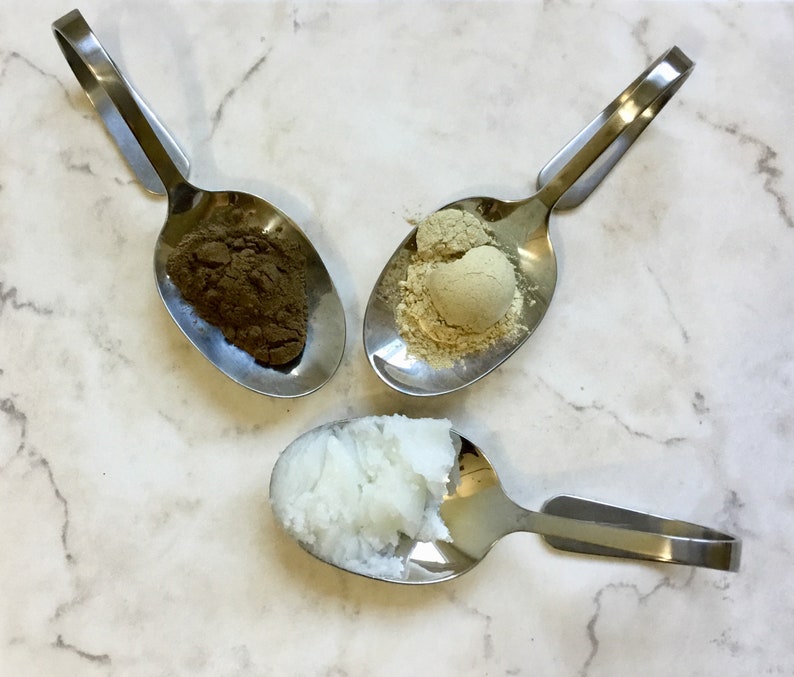 Ayurvedisk hårmask: Ashwagandha, Triphala & Coconut Oil bild 4