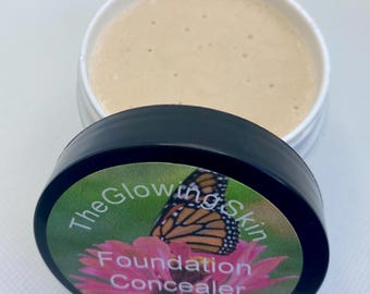 Foundation Concealer Cream with Rose Powder