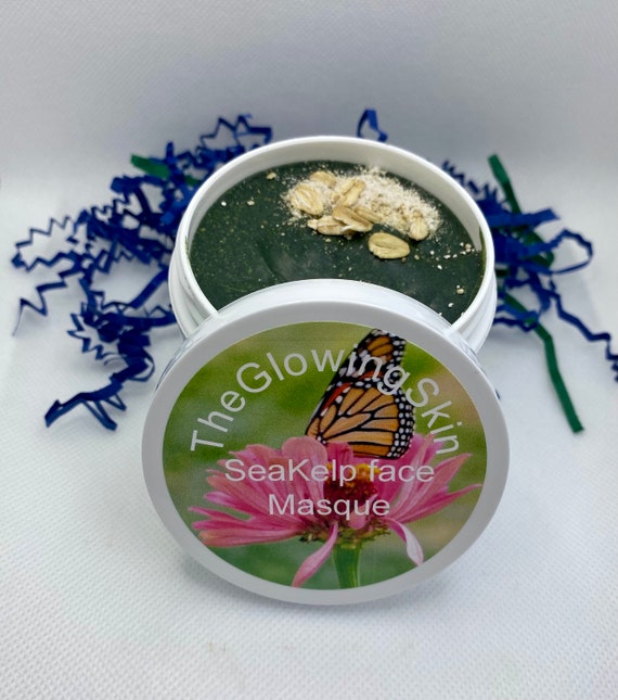 Sea Kelp Face Masque: Organic Oats, Shea Butter, Peppermint
