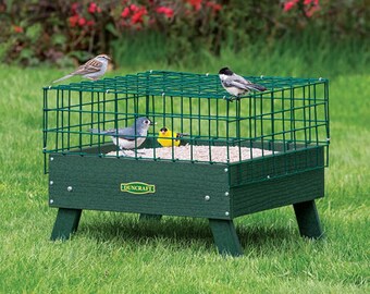 Platform Bird Feeder Etsy