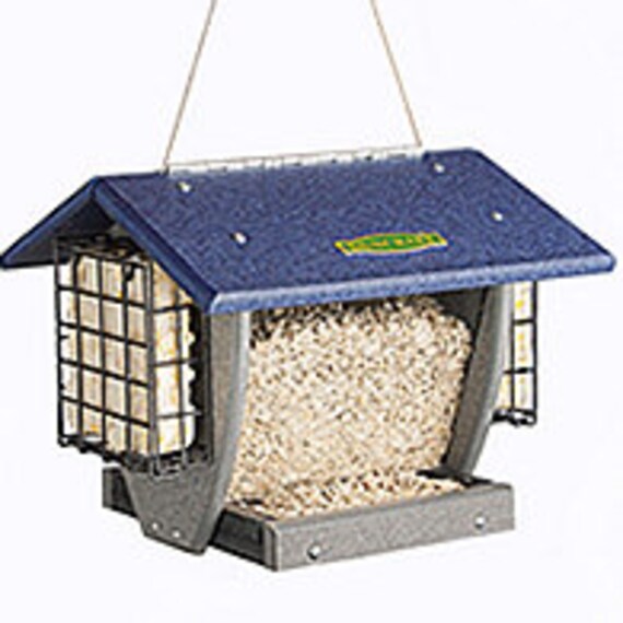 Duncraft Cardinal Shield Hopper Suet Feeder Etsy