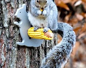 Squirrel Silo Corn Feeder