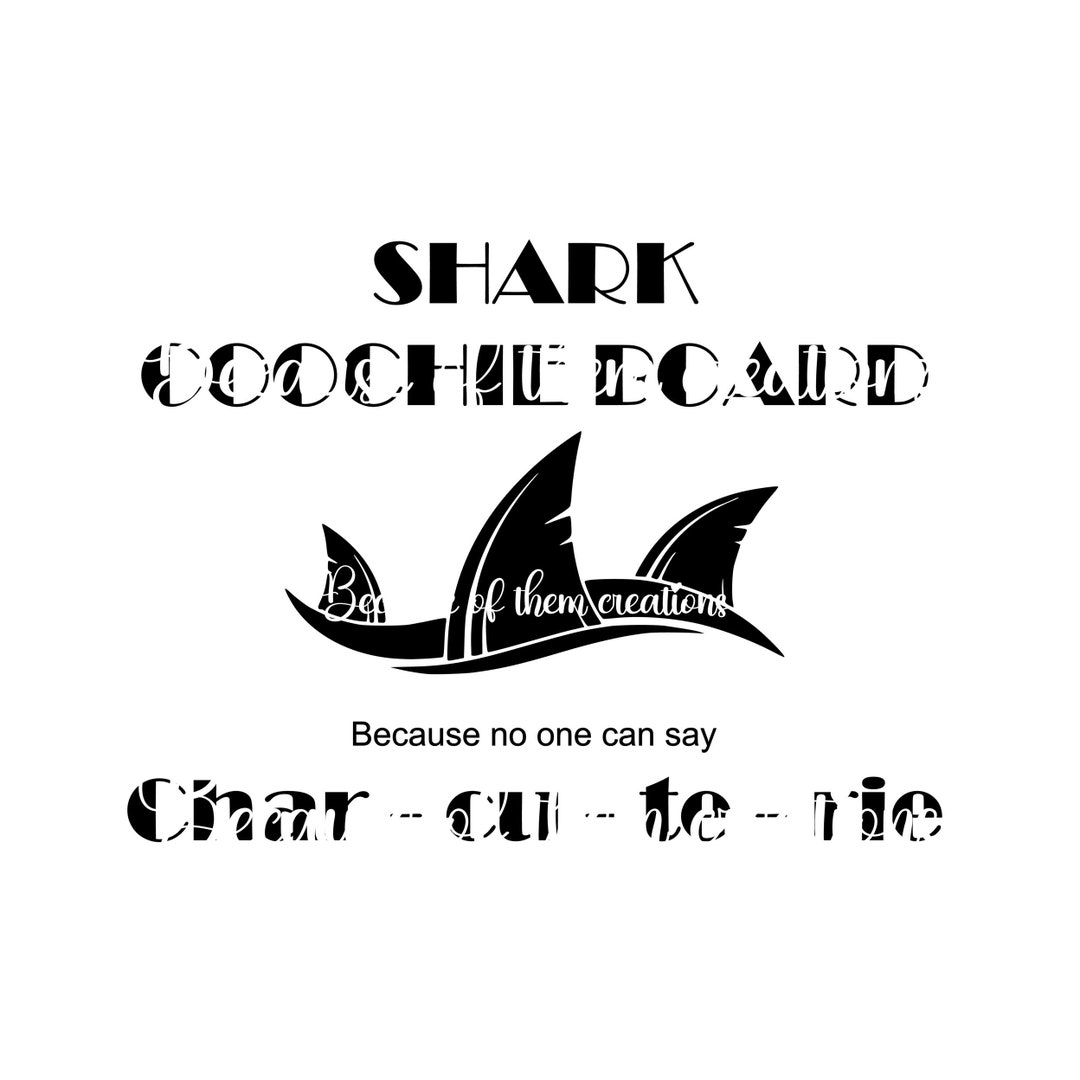 Shark Coochie Board SVG DIGITAL FILE - Etsy