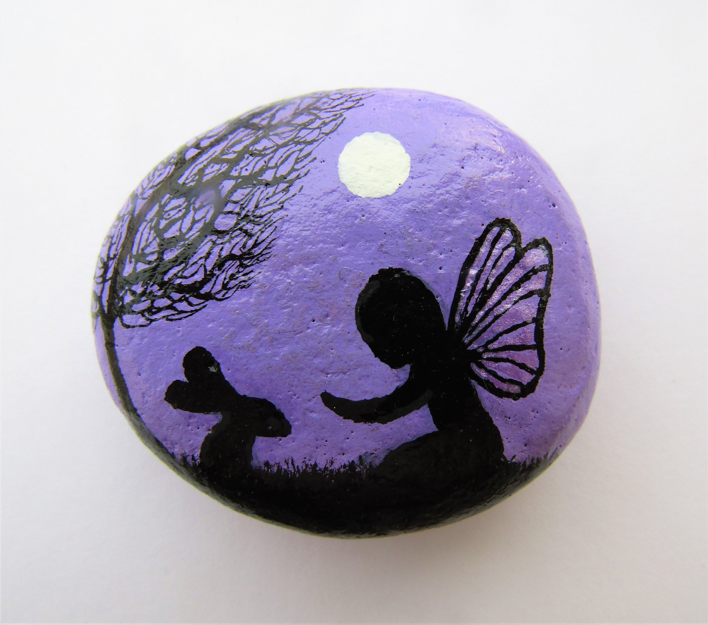 Rock Painting Tutorial, Printable Tutorial, Hand Painted Rocks