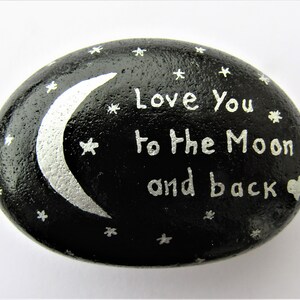 Painted Stone Love Gift Rock Art I Love You Hearts Magnet Etsy Painted Stone Love Gift Rock Art I Love You Hearts Magnet Etsy