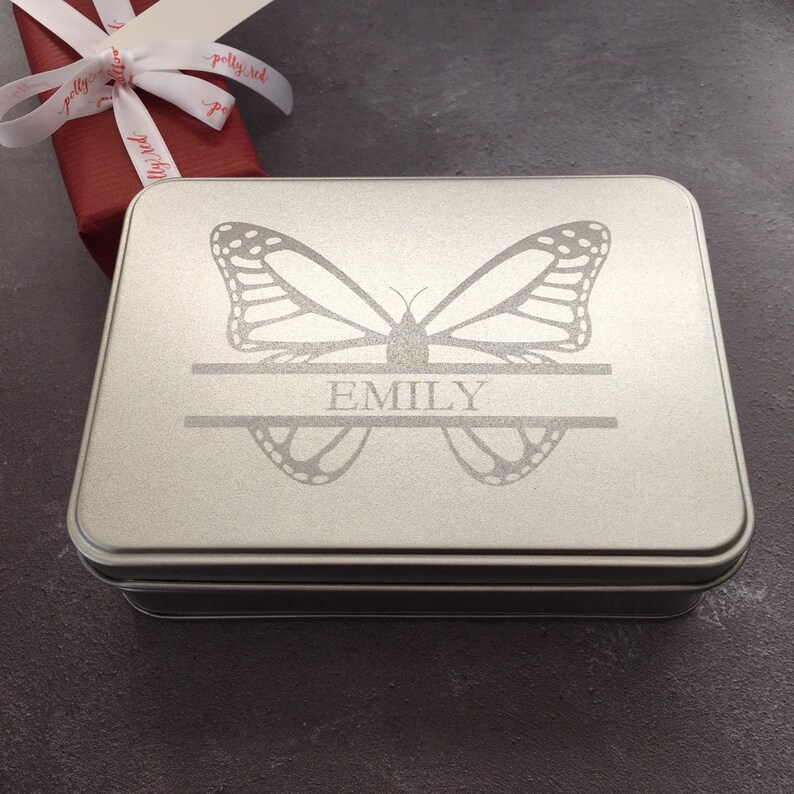 personalised tin box