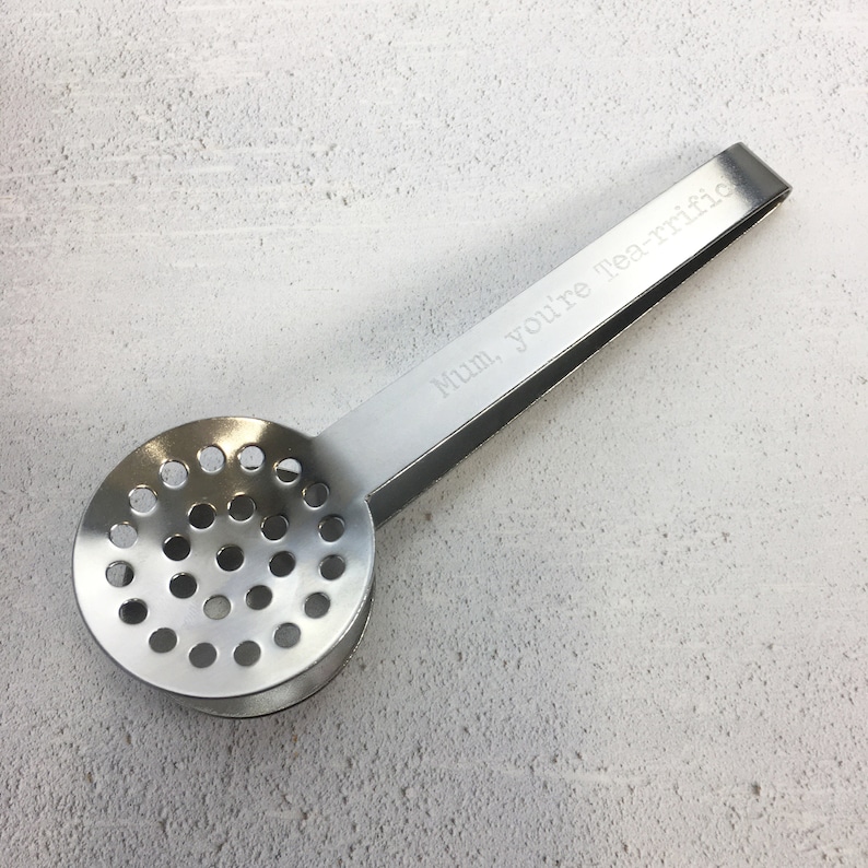 Buy Personalised Tea Bag Squeezer Engraved With Any Name Online in
