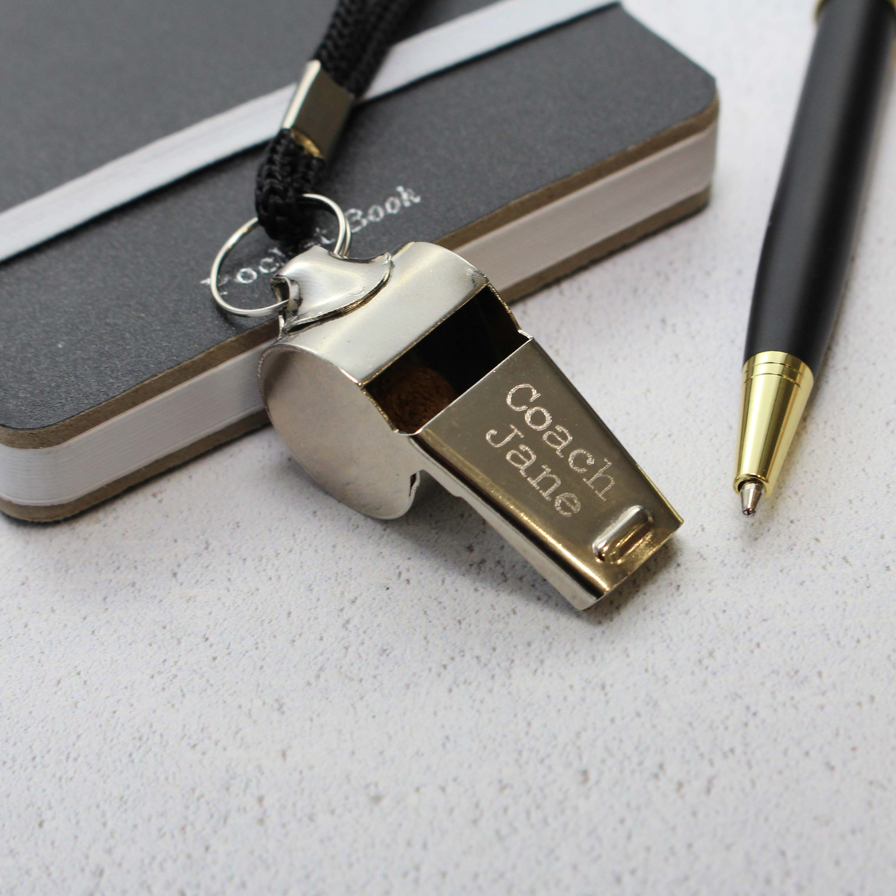 Personalised Whistle Engraved Whistle for Teachers Sports Etsy