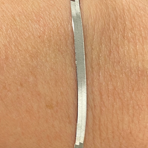 Herringbone Bracelet Etsy