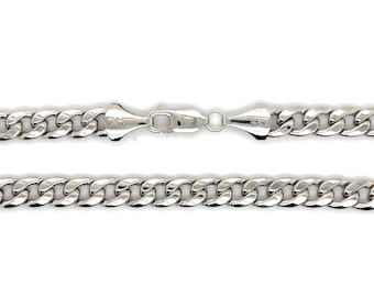 Collana Hip Hop 20 Pollici Collana Girocollo Cubana Uomo In Finitura Oro 14 Kt Lunghezza 20 Pollici Maglia - Foto 6