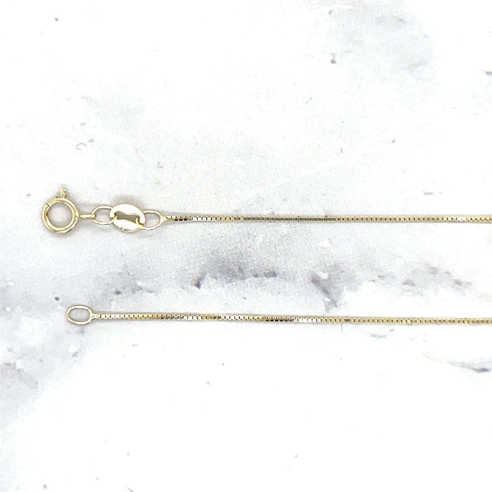 14k Yellow Gold Heart Chain (3.00 mm)