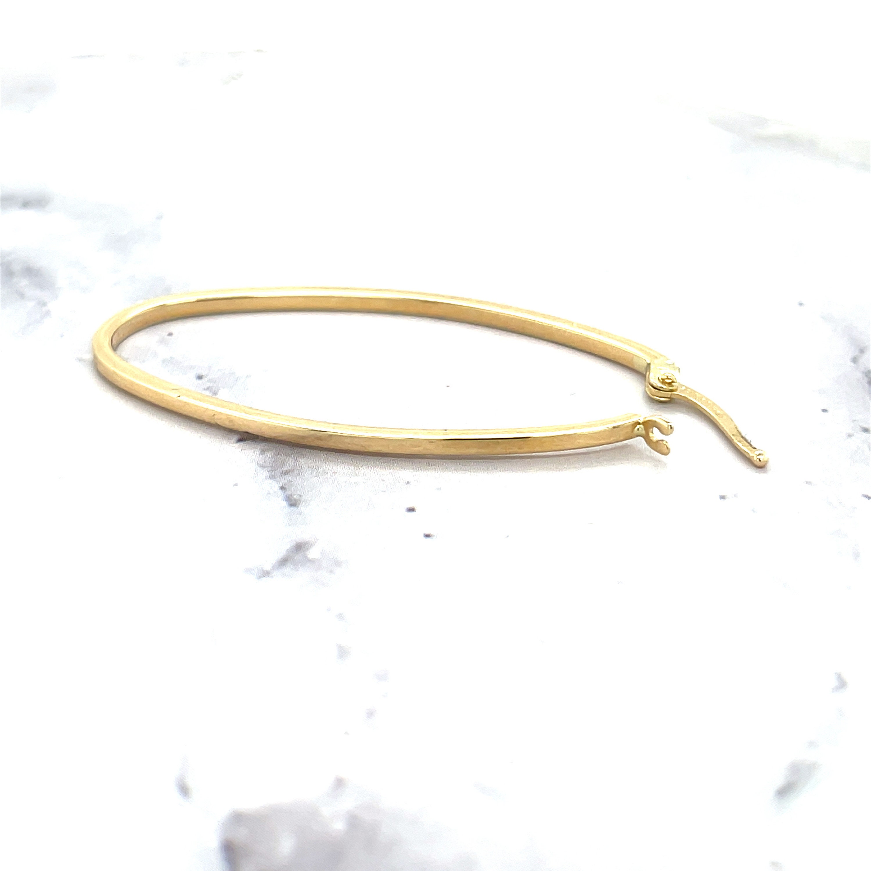 Orecchini A Cerchio Ovali Graduati In Oro Giallo 14 Carati: Finitura Testurizzata, Leggeri - Italia - Foto 6