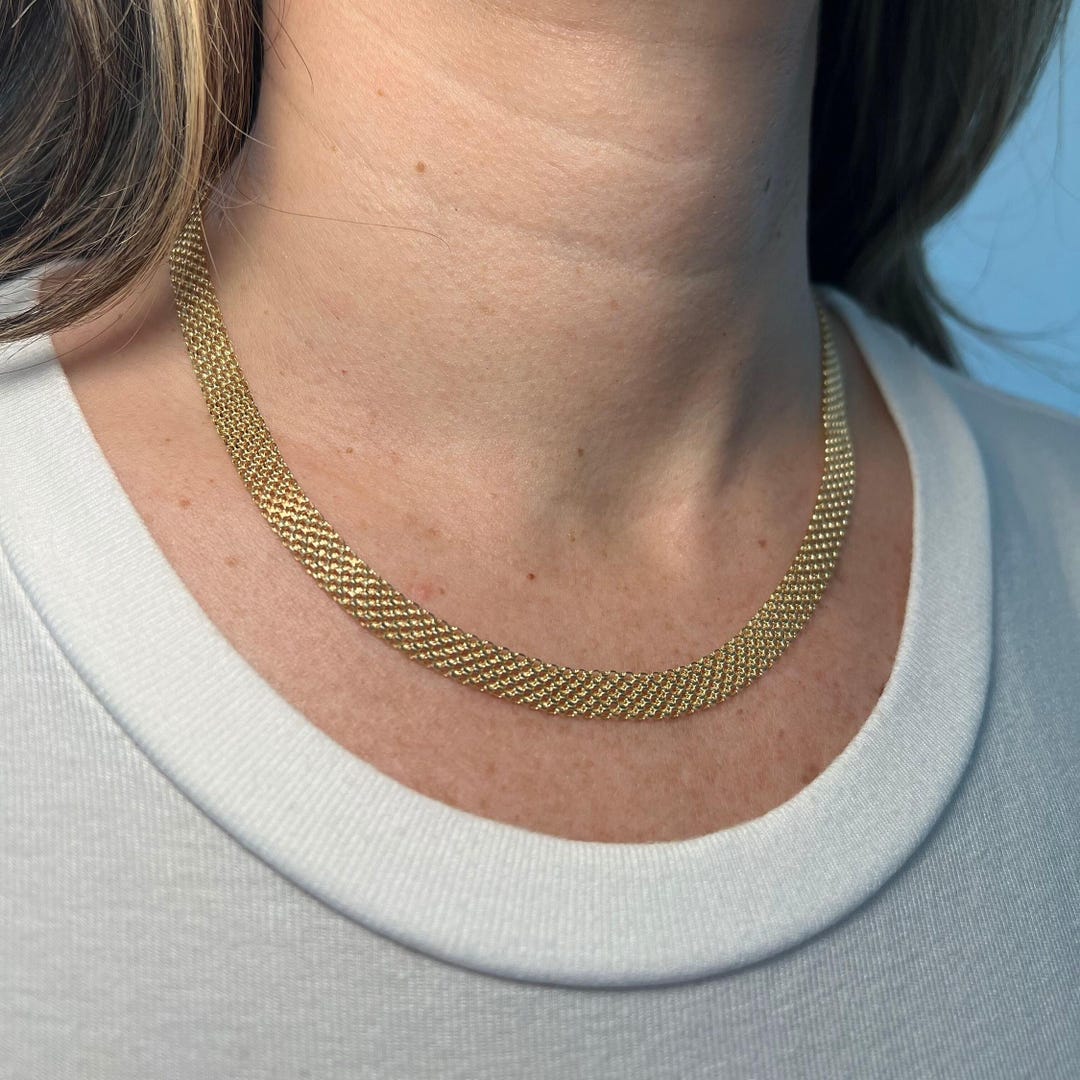 14k Yellow Gold Bismark Chain (7.00 mm) main image 1