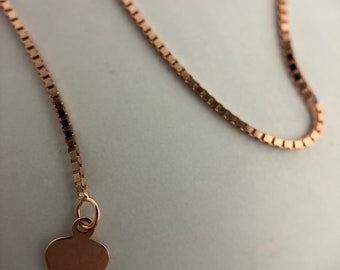 Collar De Plata Nometo Para Hombre Cadena De Caja De 2,5 Mm | Envío gratis Collar De Plata Nometo Para Hombre Cadena De Caja De 2,5 Mm | Envío gratis
