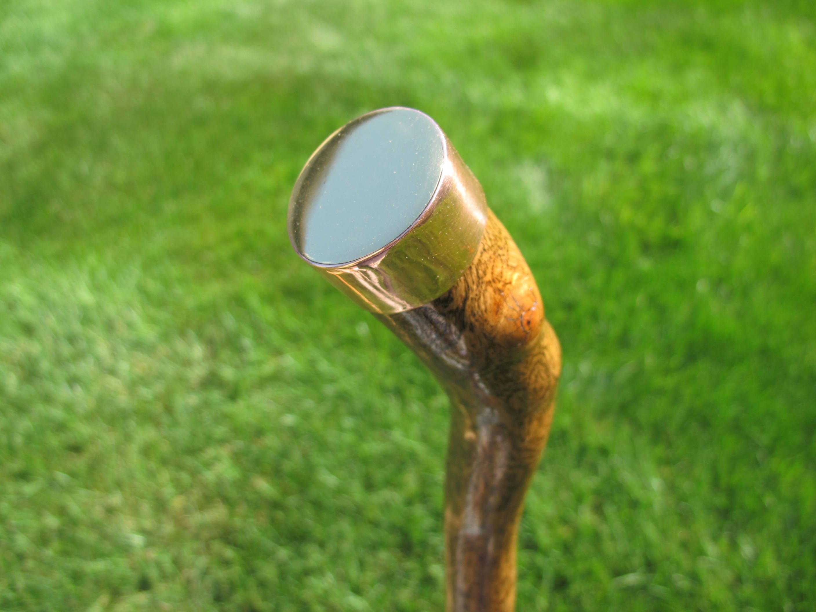 Walking Stick 382 Brass and Copper Cap Etsy
