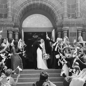 50 Wedding send off wands, bride groom ceremony exit toss alternative image 1