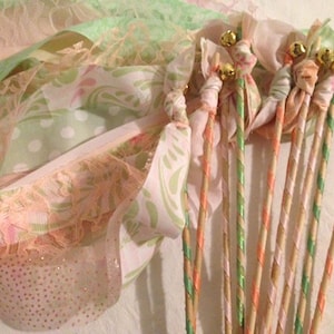 Fairy princess wands, 24 birthday party favors, wedding send off image 3