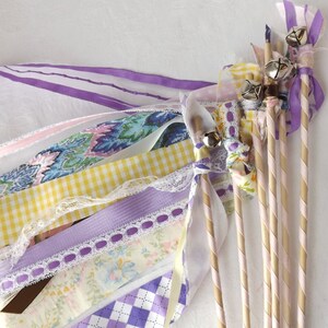 Fairy princess wands, 24 birthday party favors, wedding send off image 4