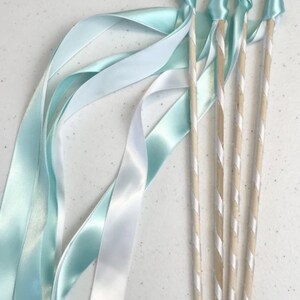 75 Ribbon wedding wands Ribbon Only