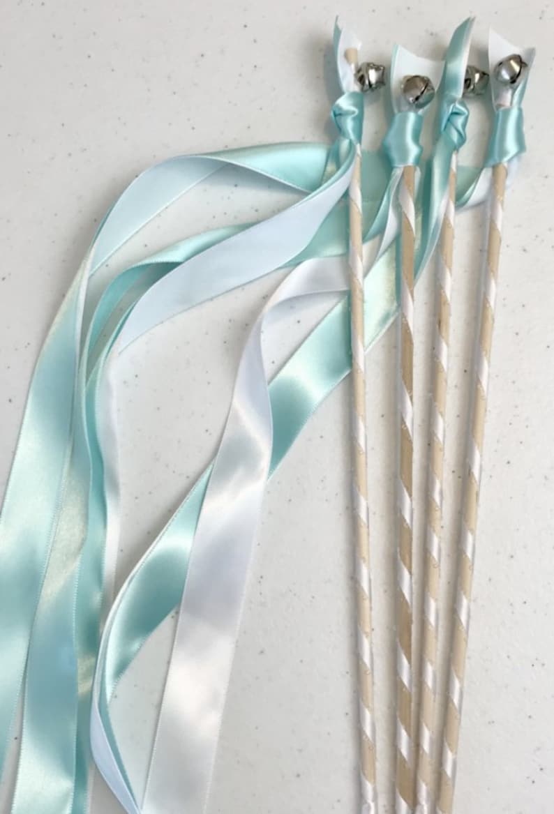 75 Ribbon wedding wands Ribbon Only