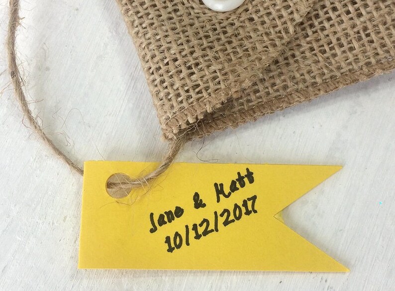 100 Burlap Wedding Favor Envelopes Rustic Coin Money Jewelry Etsy