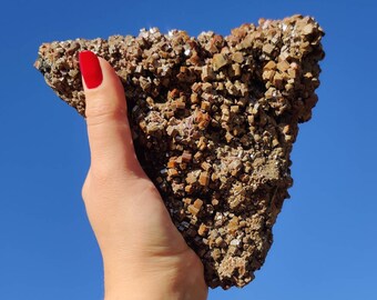 Vanadanite Gem Stone Crystal Gemstone Root Chakra Rare Museum Quality Healing Witchcraft Reiki Altar Ritual Red Brown Wicca Spiritual A2