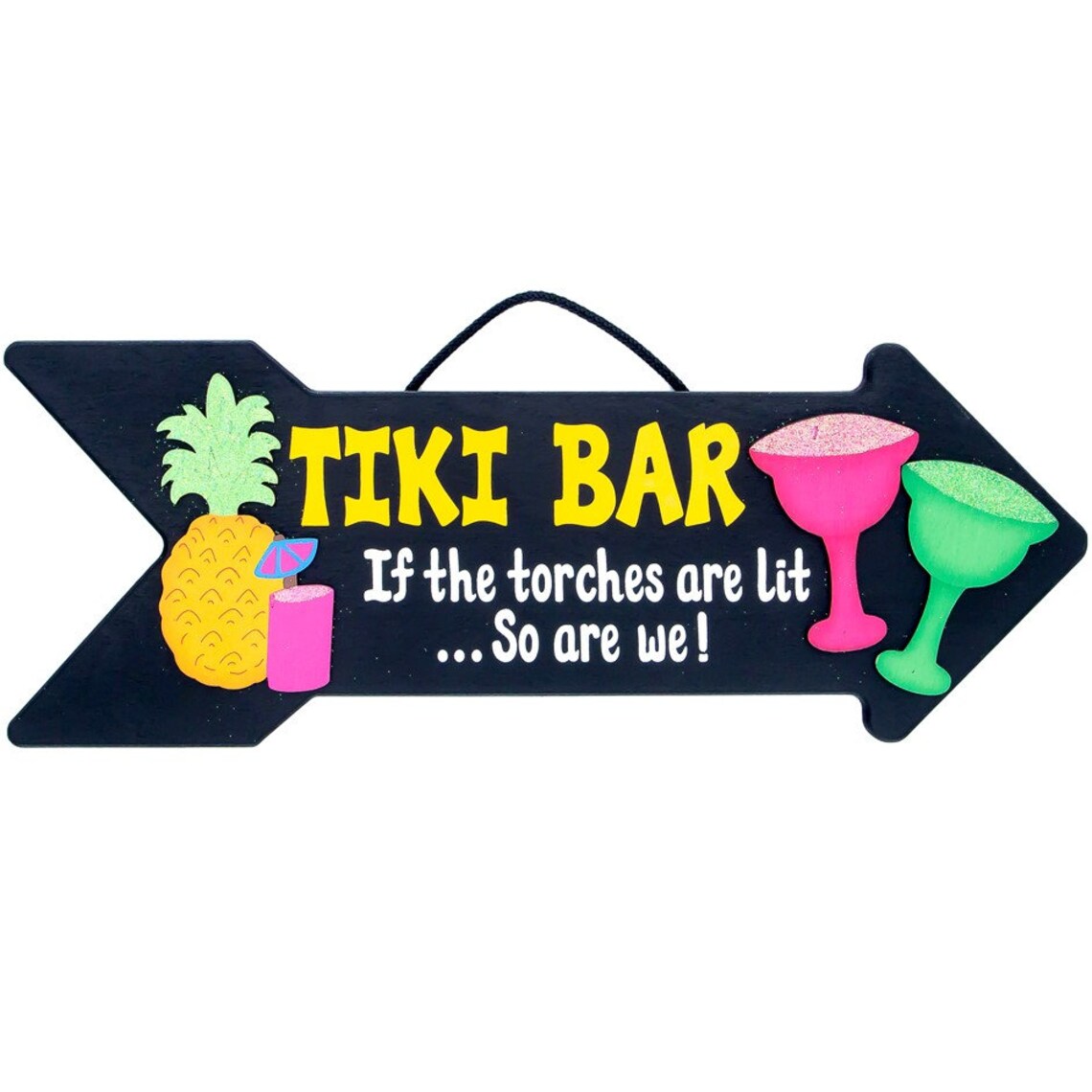 Tropical Funny Tiki Bar Sign Etsy