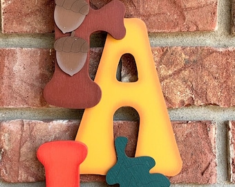 Autumn Fall Sign-Wooden painted