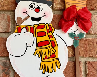 Frosty the Snowman Personalized Sign