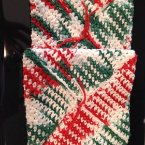 Hot pad / potholder pattern - double thickness