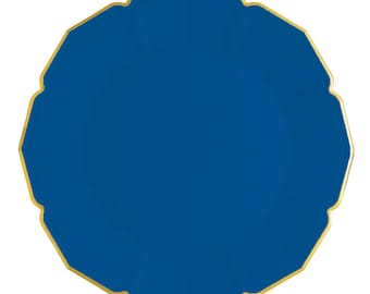 ロイヤルブルーのディナープレート