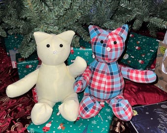 Memory Cat, Handmade from Loved One's Clothing