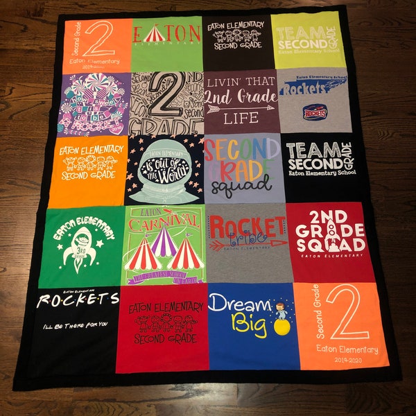 T Shirt Blanket Etsy