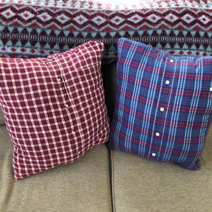 Memory pillows, in memory pillow, pillow from clothes, tshirt pillow, memorial pillow